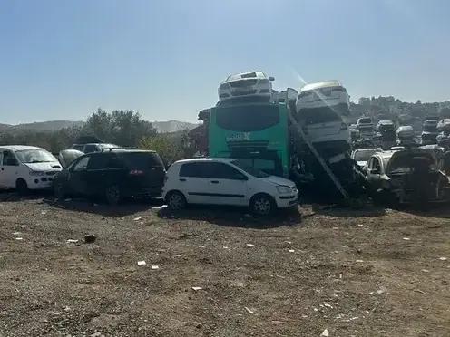 מגרש פירוק רכבים בצפון